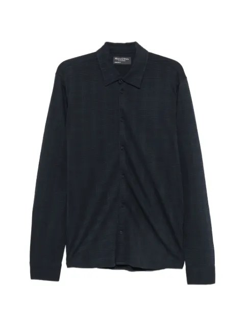 Marc O'Polo check-pattern long-sleeve shirt