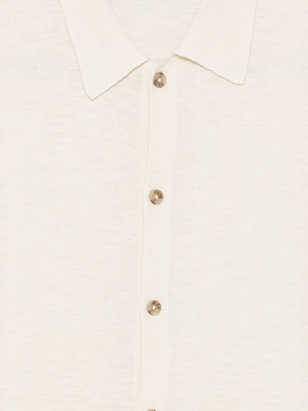 Marc O'Polo Overhemd met korte mouwen Beige