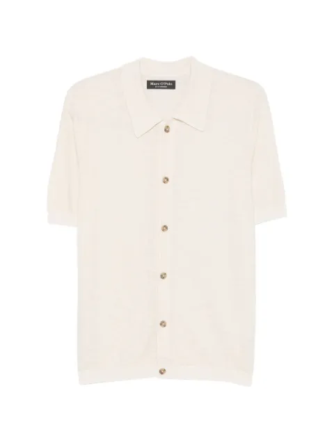 Marc O'Polo button-up short-sleeve shirt