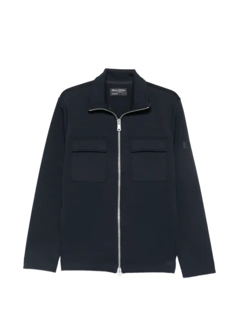 Marc O'Polo flap-pocket zip-up sweatshirt
