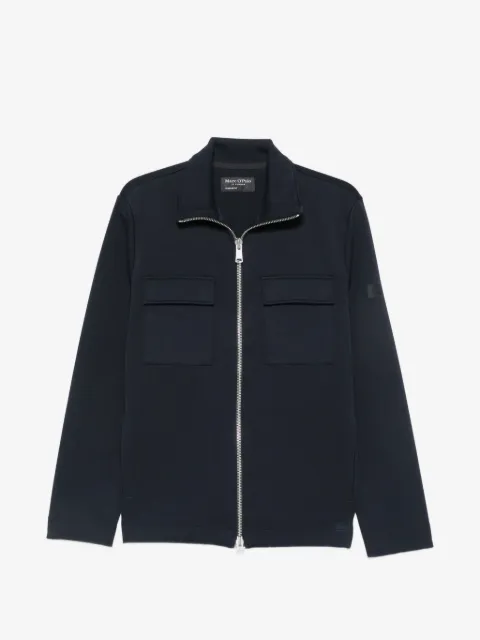 Marc O'Polo flap-pocket zip-up sweatshirt