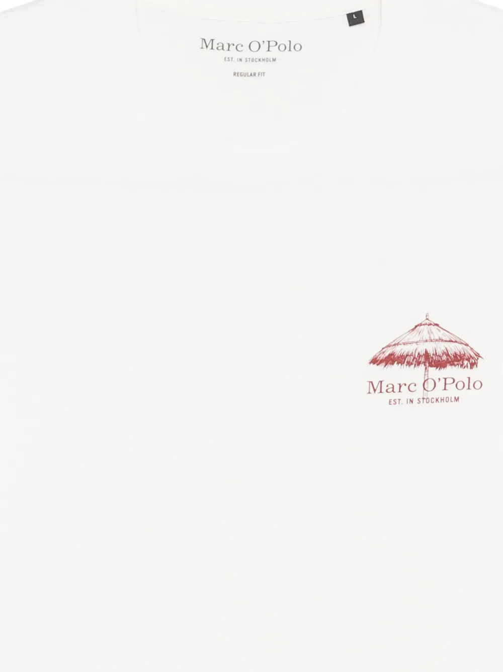 Marc O'Polo T-shirt met grafische print Wit