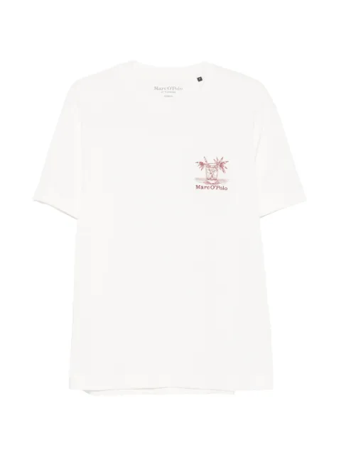 Marc O'Polo logo-embroidered T-shirt