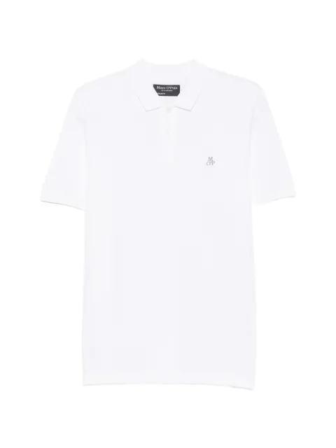 Marc O'Polo logo-embroidered polo shirt