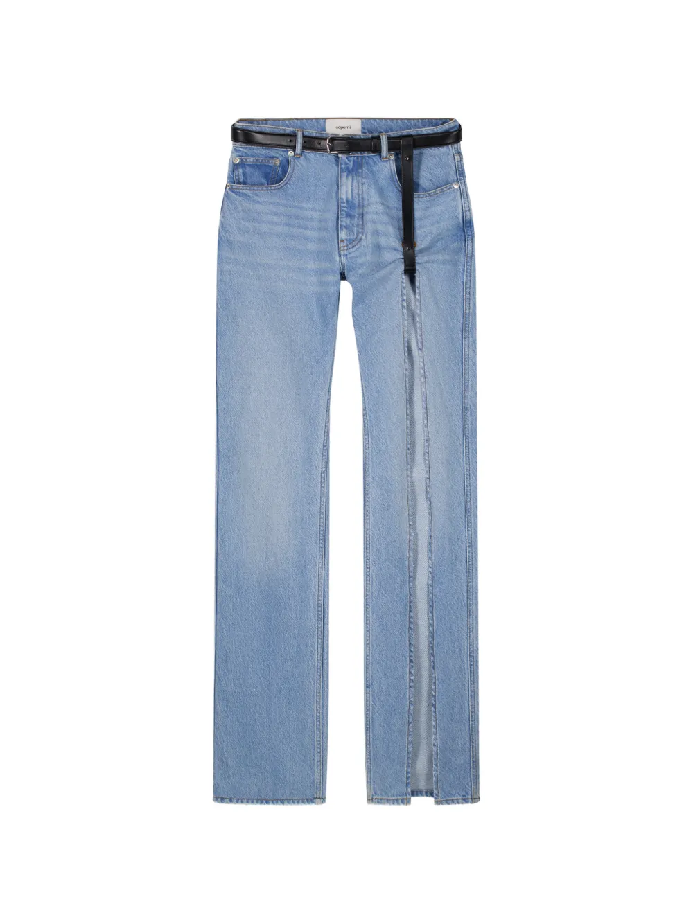 Coperni suspended-panel jeans - Blu