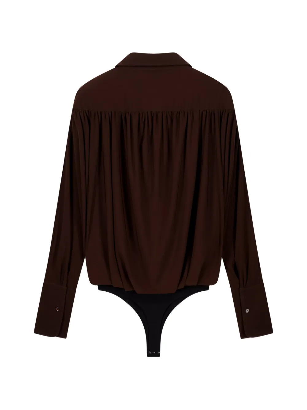 Coperni Gedrapeerde body Rood