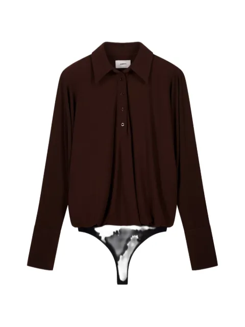Coperni draped boxy bodysuit