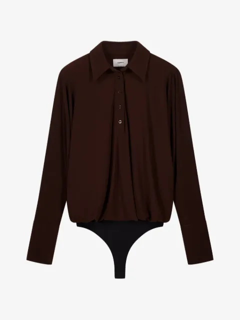 Coperni draped boxy bodysuit