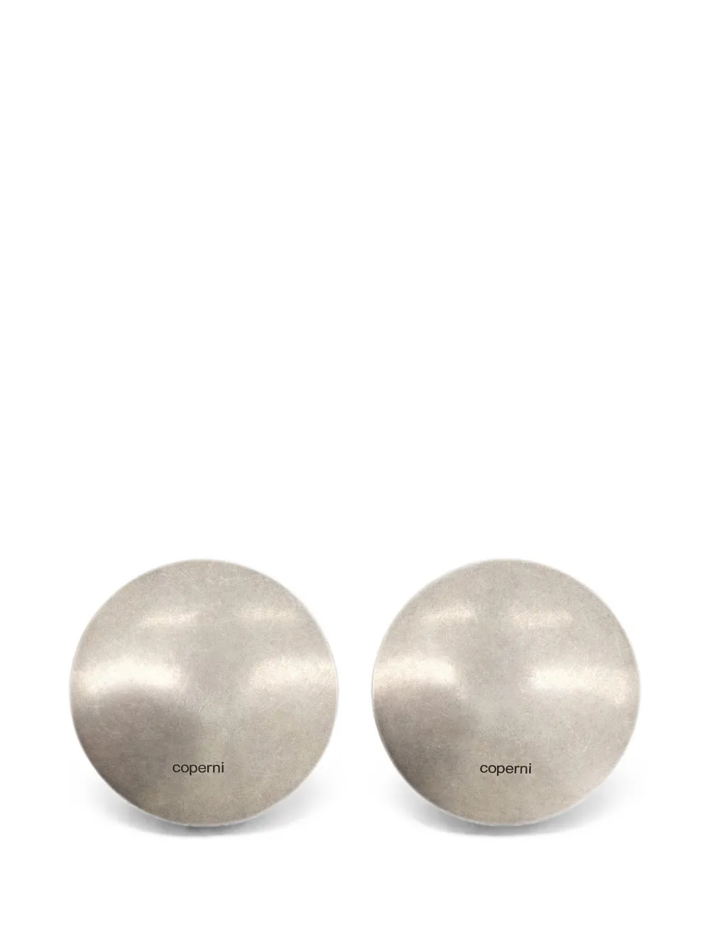 Coperni Gong earrings - Argento