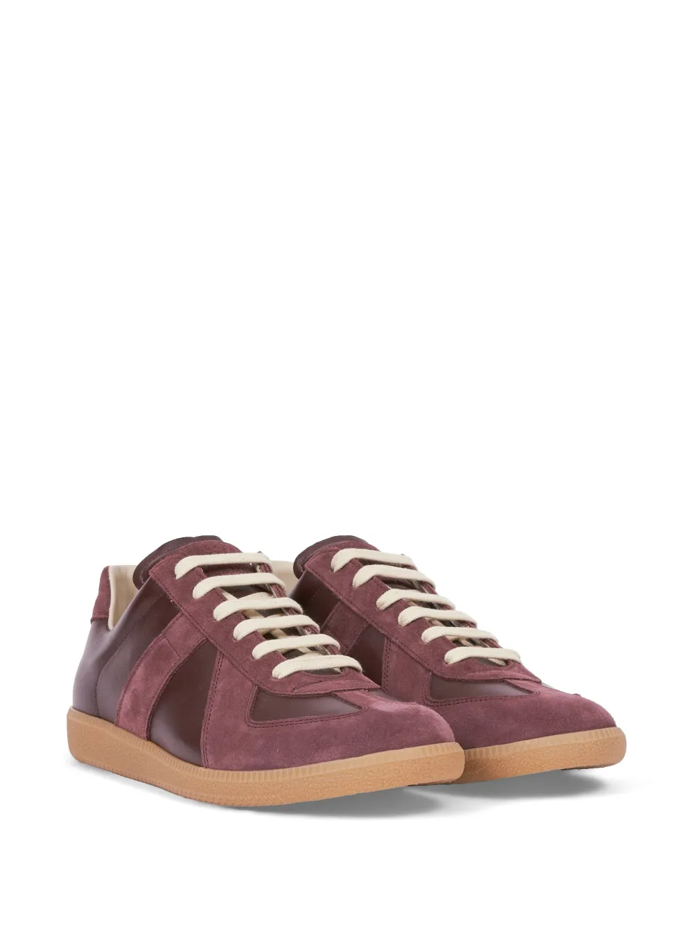 Maison Margiela Replica Soft panelled sneakers Rood