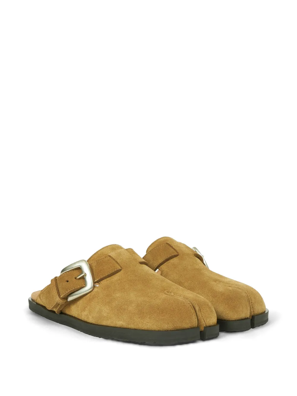 Maison Margiela Tabi buckle-fastening mules Bruin