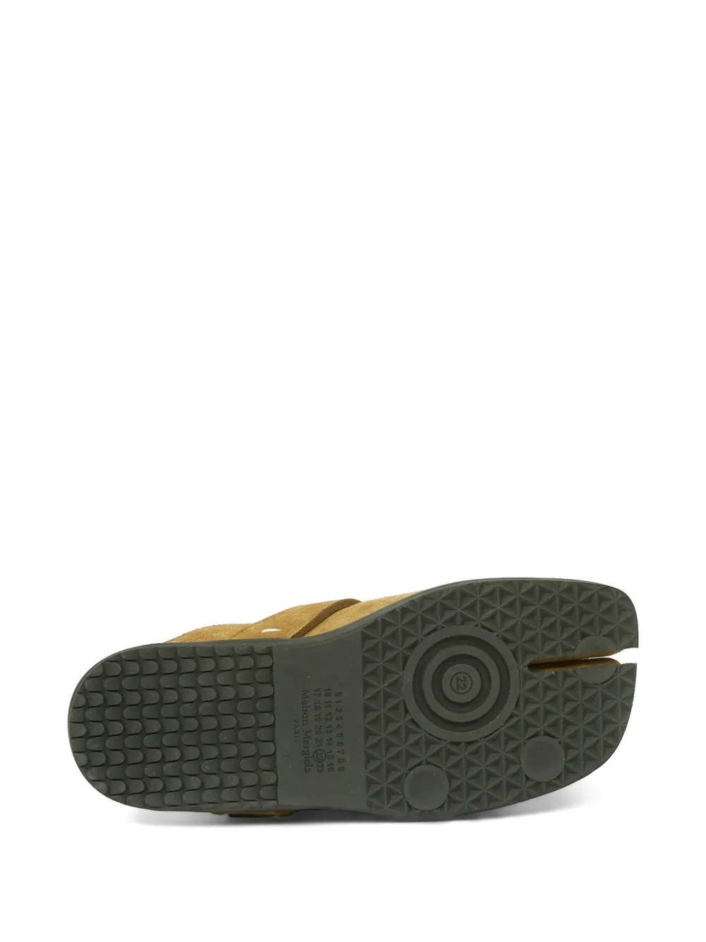 Maison Margiela Tabi buckle-fastening mules Bruin