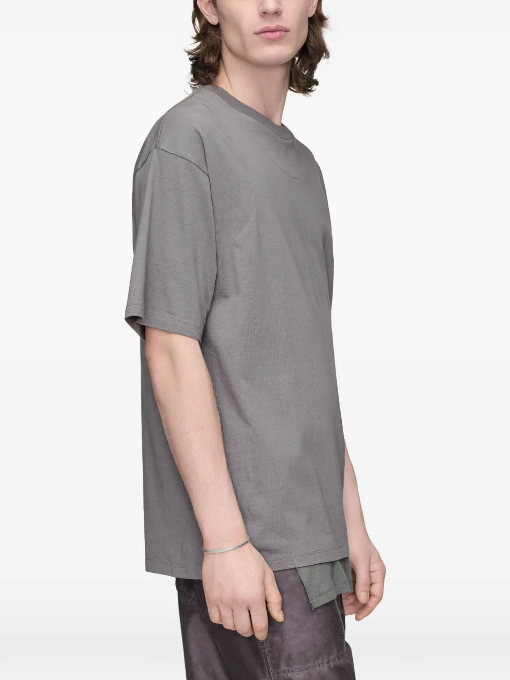 Maison Margiela Gelaagd T-shirt Grijs