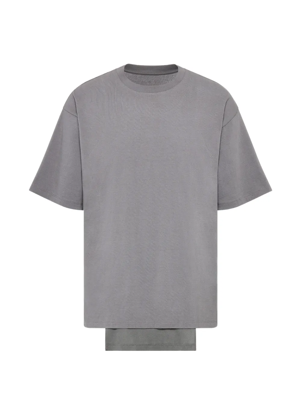 Maison Margiela double-layered T-shirt - Grey