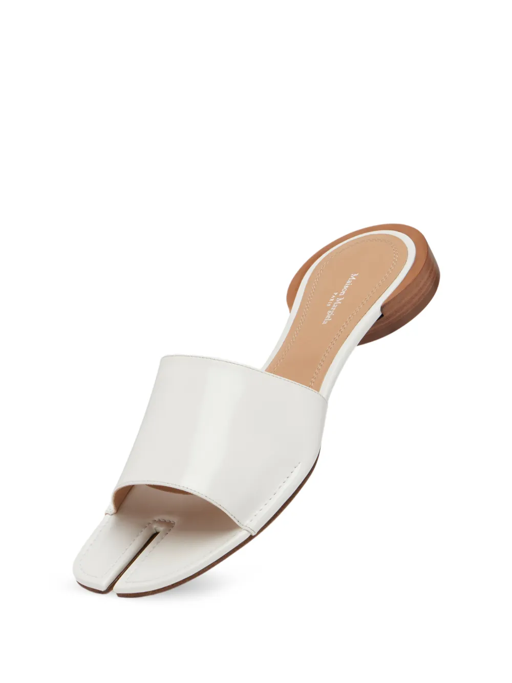 Maison Margiela Tabi flat mules Wit