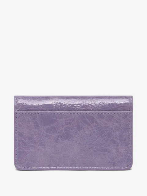Maison Margiela tarjetero Four Stitches de piel
