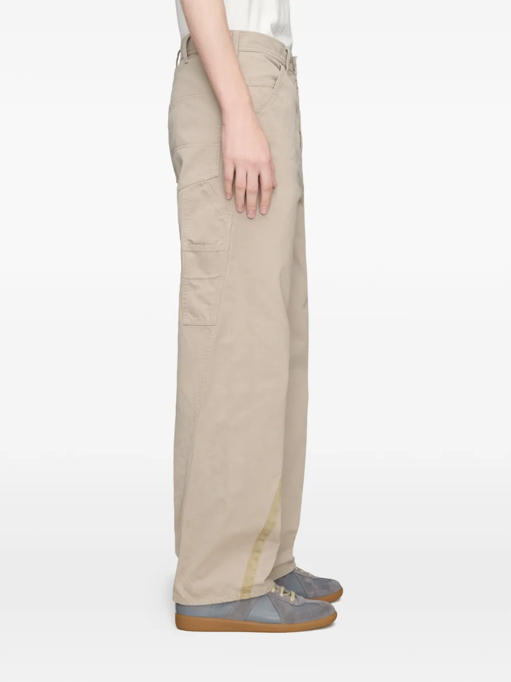 Maison Margiela Straight broek Beige