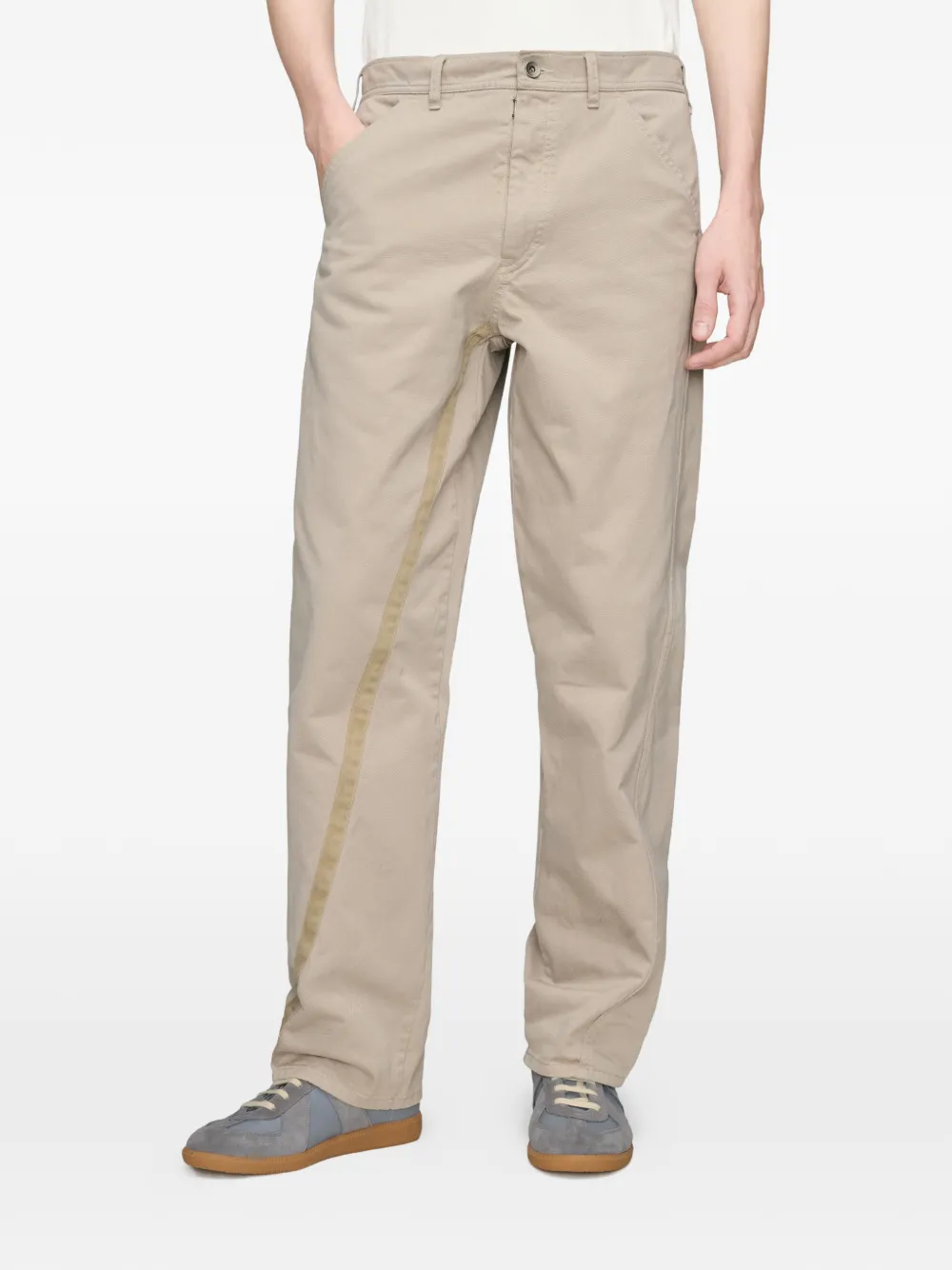 Maison Margiela Straight broek Beige