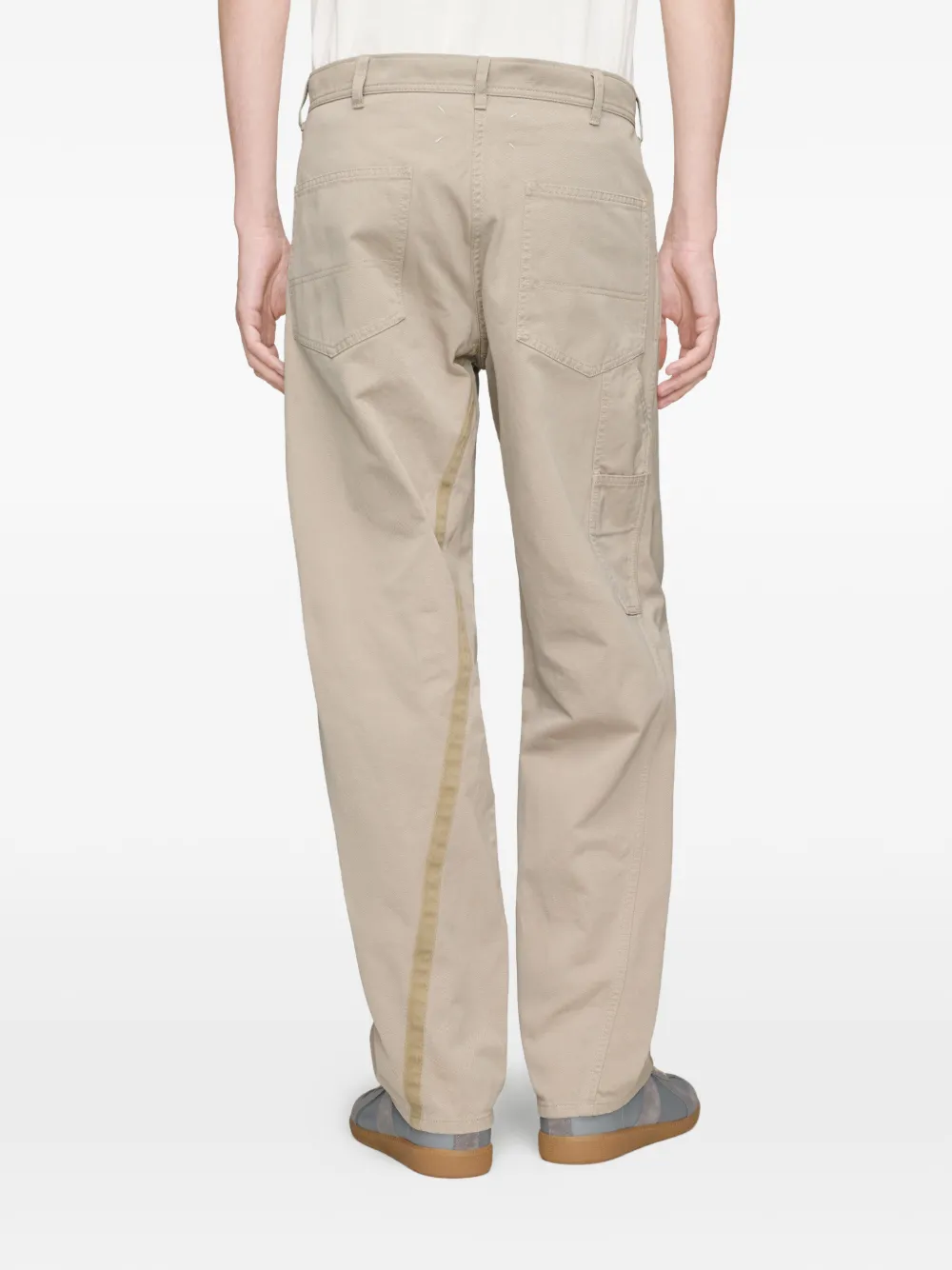 Maison Margiela Straight broek Beige
