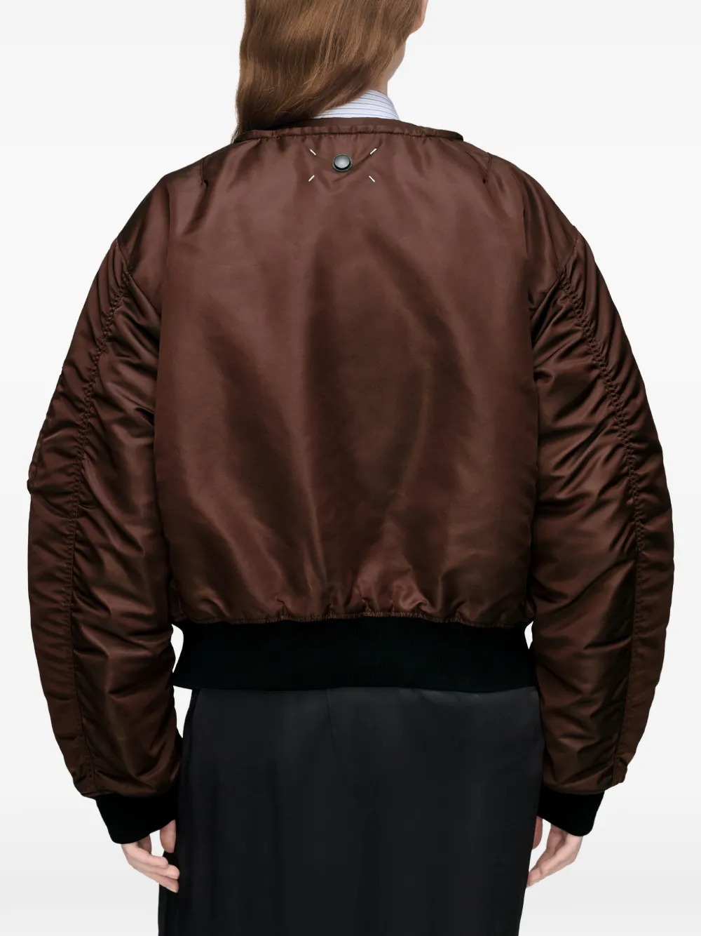 Maison Margiela Omkeerbaar bomberjack Bruin