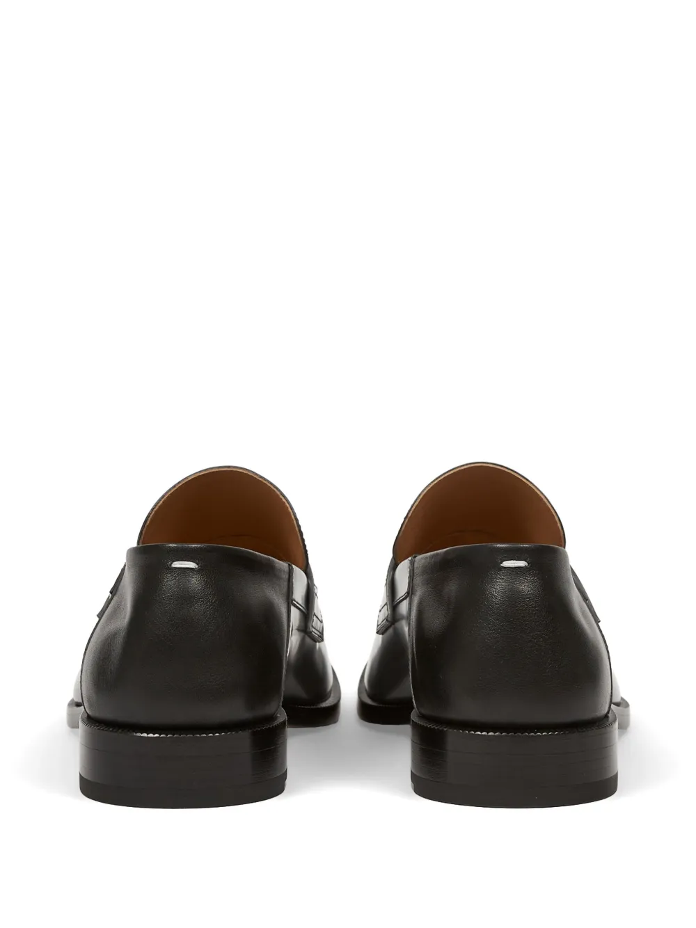 Maison Margiela Tabi leather loafers Grijs