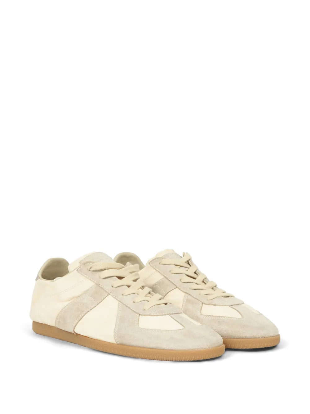 Maison Margiela Replica leather sneakers Beige
