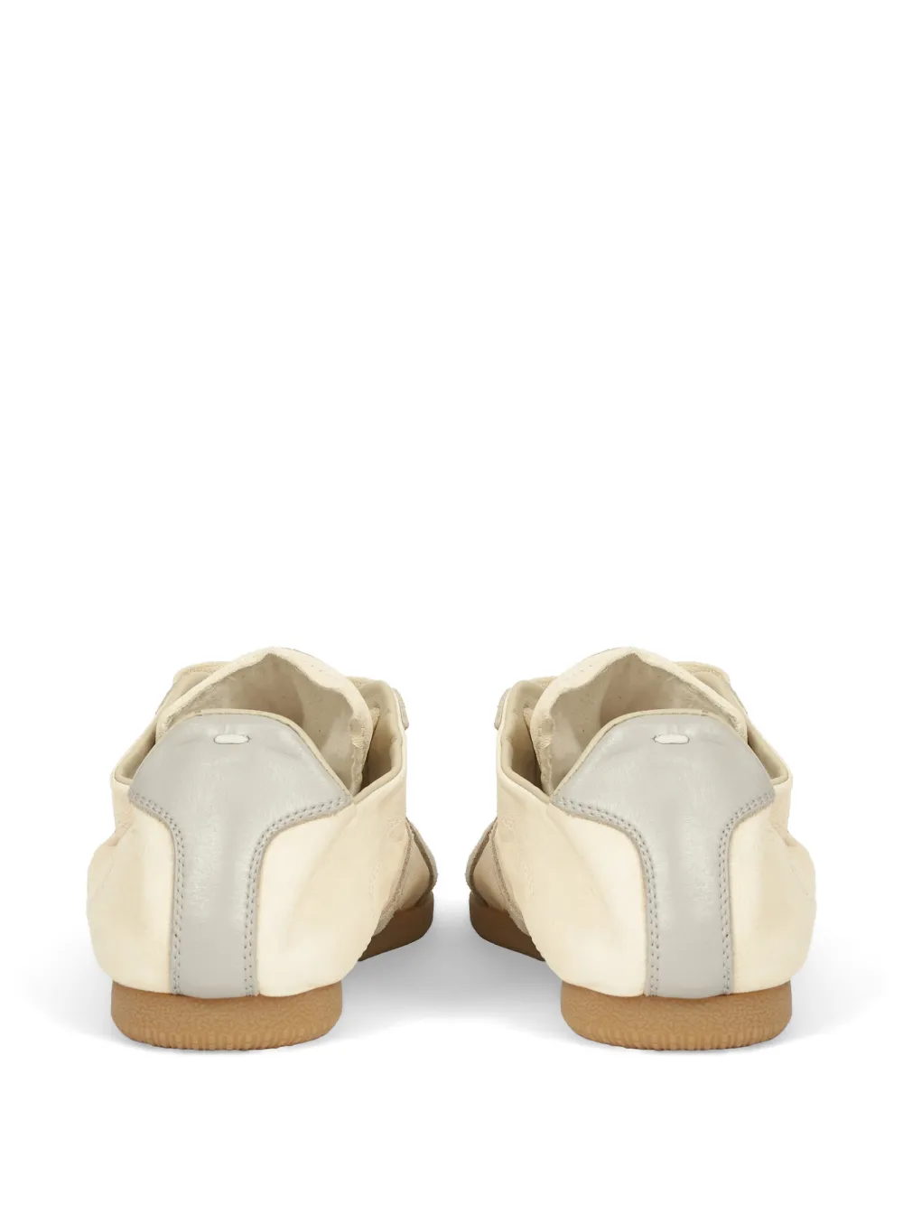 Maison Margiela Replica leather sneakers Beige
