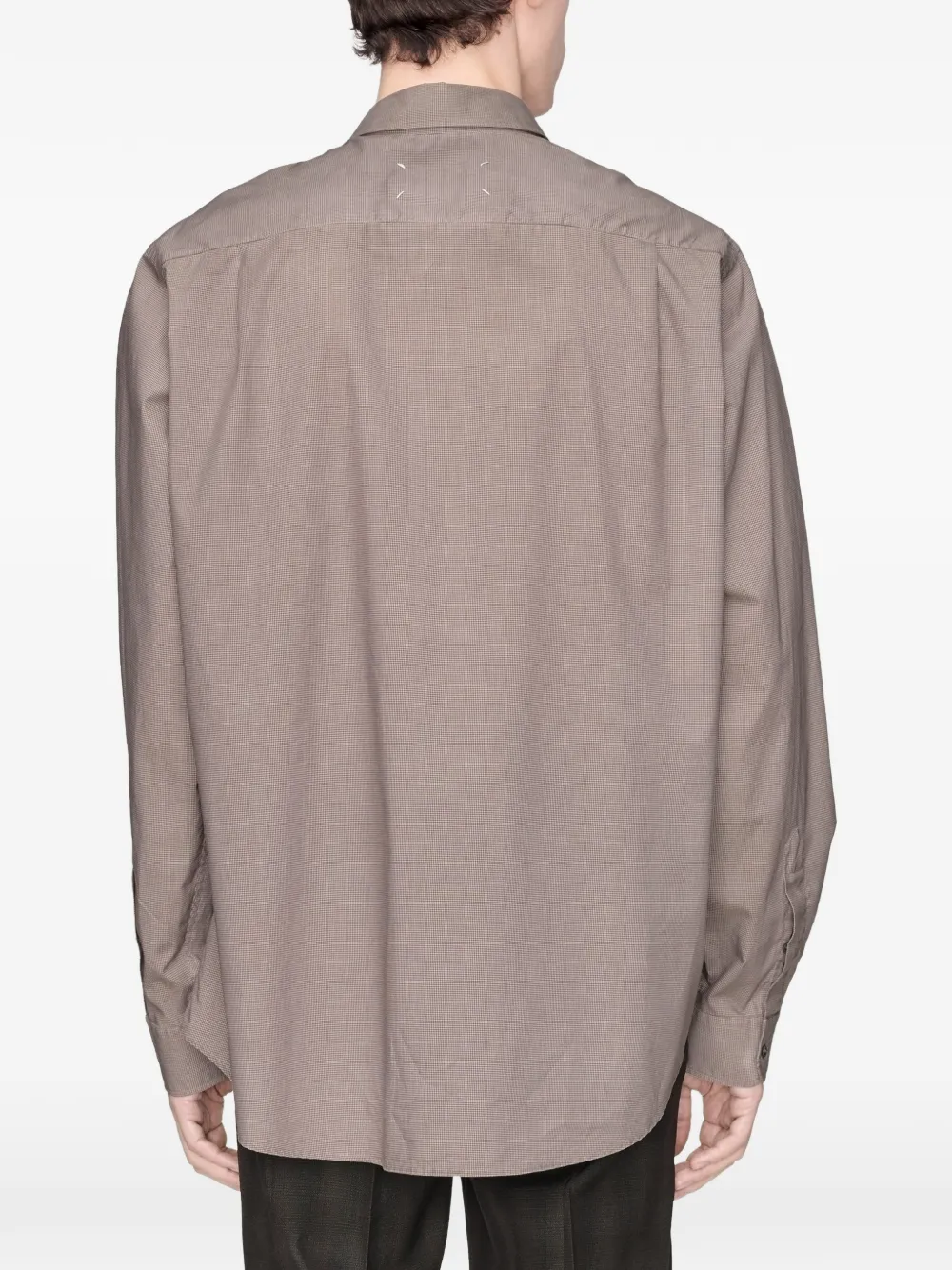 Maison Margiela Memory overhemd Bruin