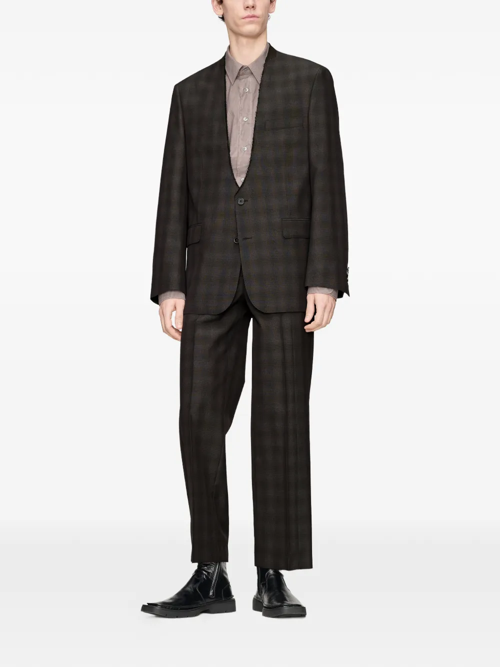 Maison Margiela Memory overhemd Bruin
