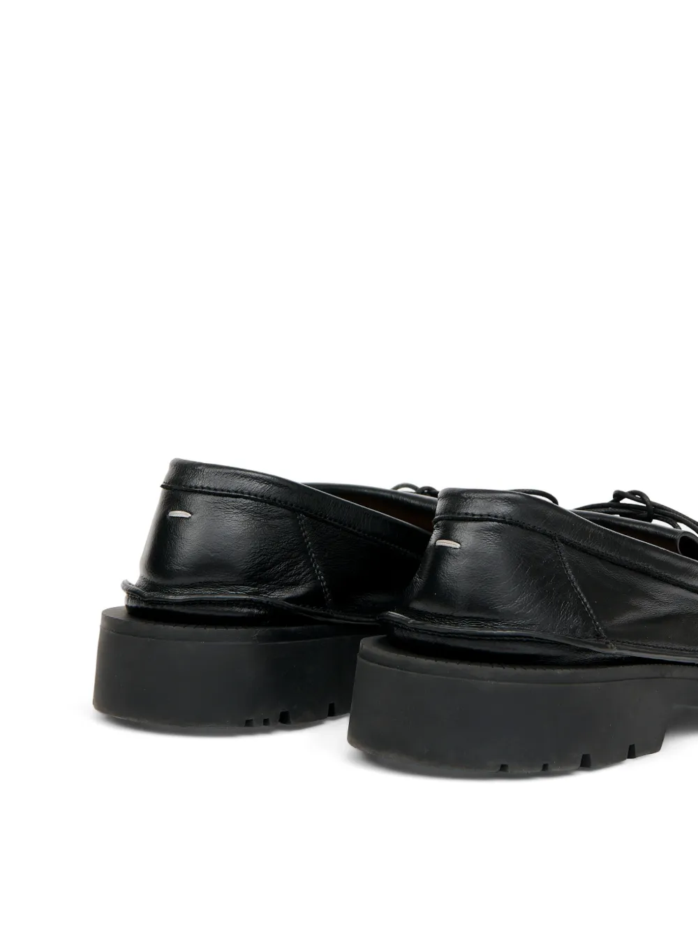 Maison Margiela Loafers met franjes Zwart
