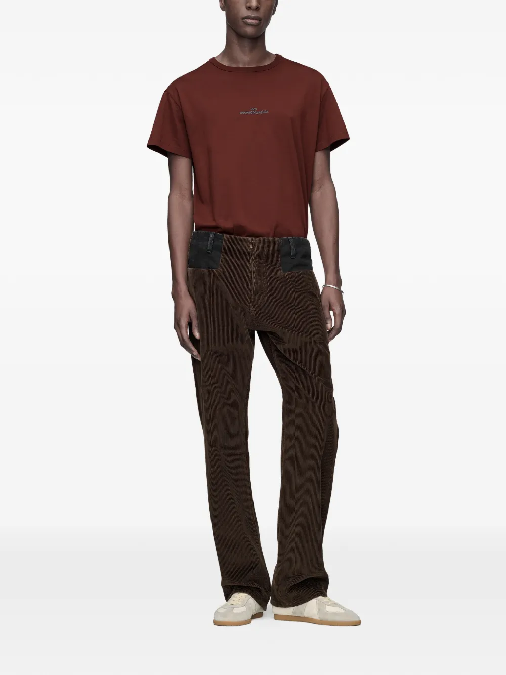  Maison Margiela Vaqueros Rectos - Marrón 