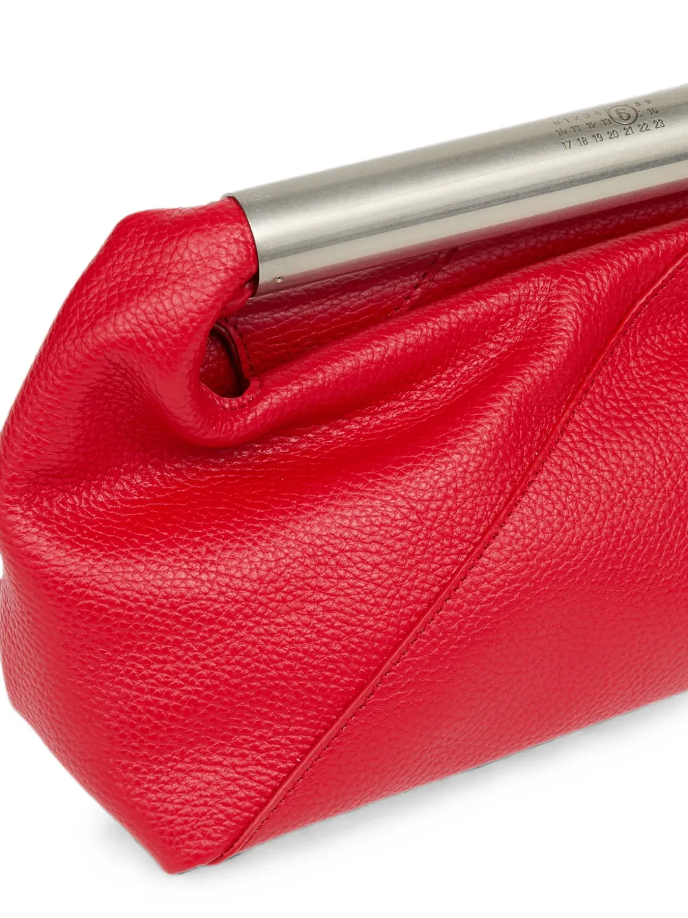 MM6 Maison Margiela Japanese tas met decoratief handvat Rood