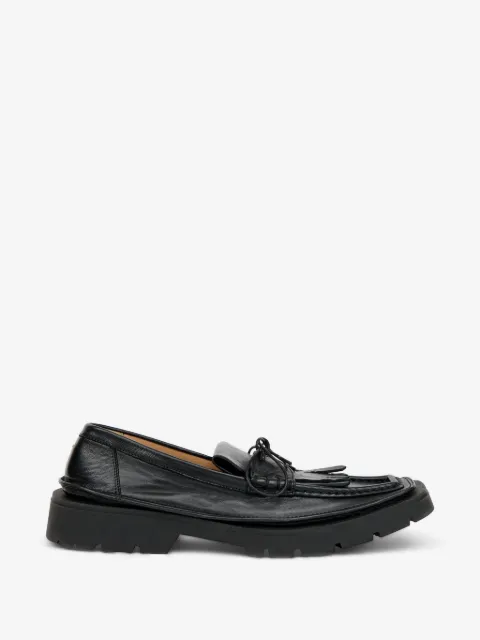 Maison Margiela Level fringed leather loafers