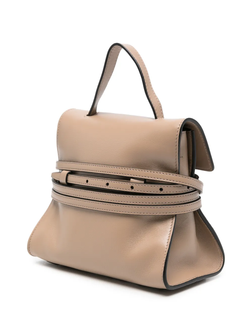 Moschino Buckle-detail Tote Bag in Neutrals, view 3