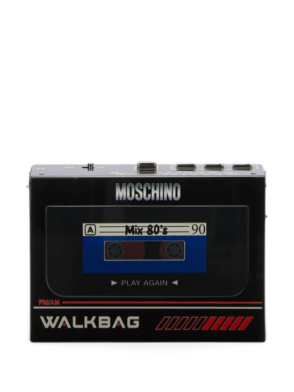 Moschino Walkbag Schultertasche - Schwarz
