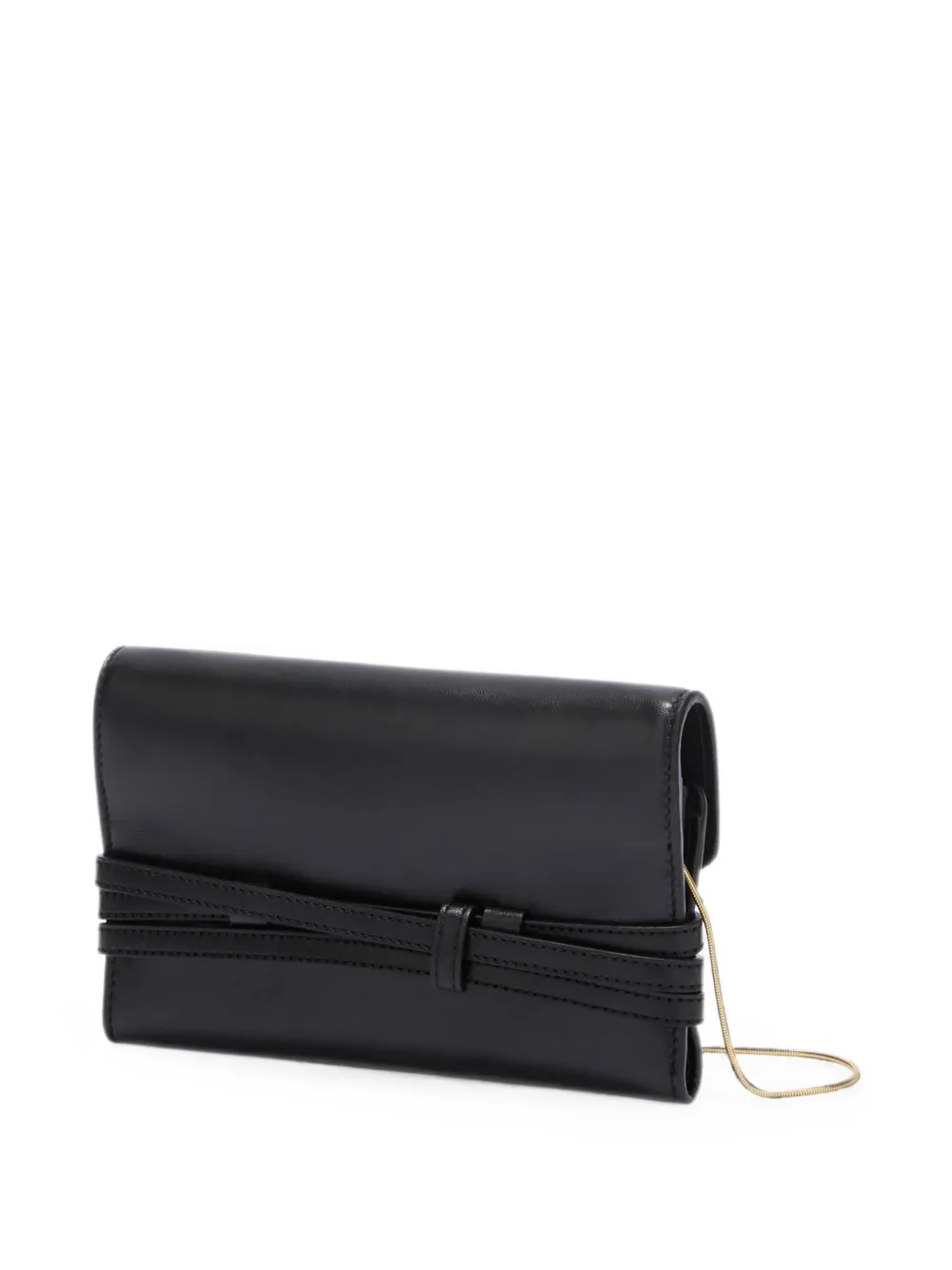 Moschino Mini-schoudertas met gesp-detail Zwart