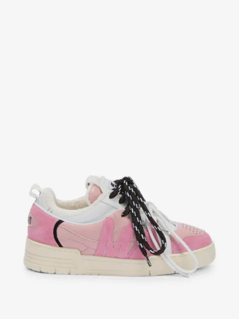Moschino ロゴパッチ スニーカー