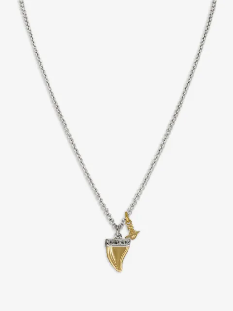 Vivienne Westwood Orb shark-tooth necklace