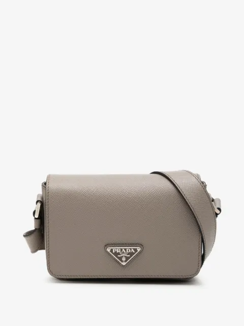Prada Pre-Owned bolsa crossbody de piel Saffiano 2013-2026