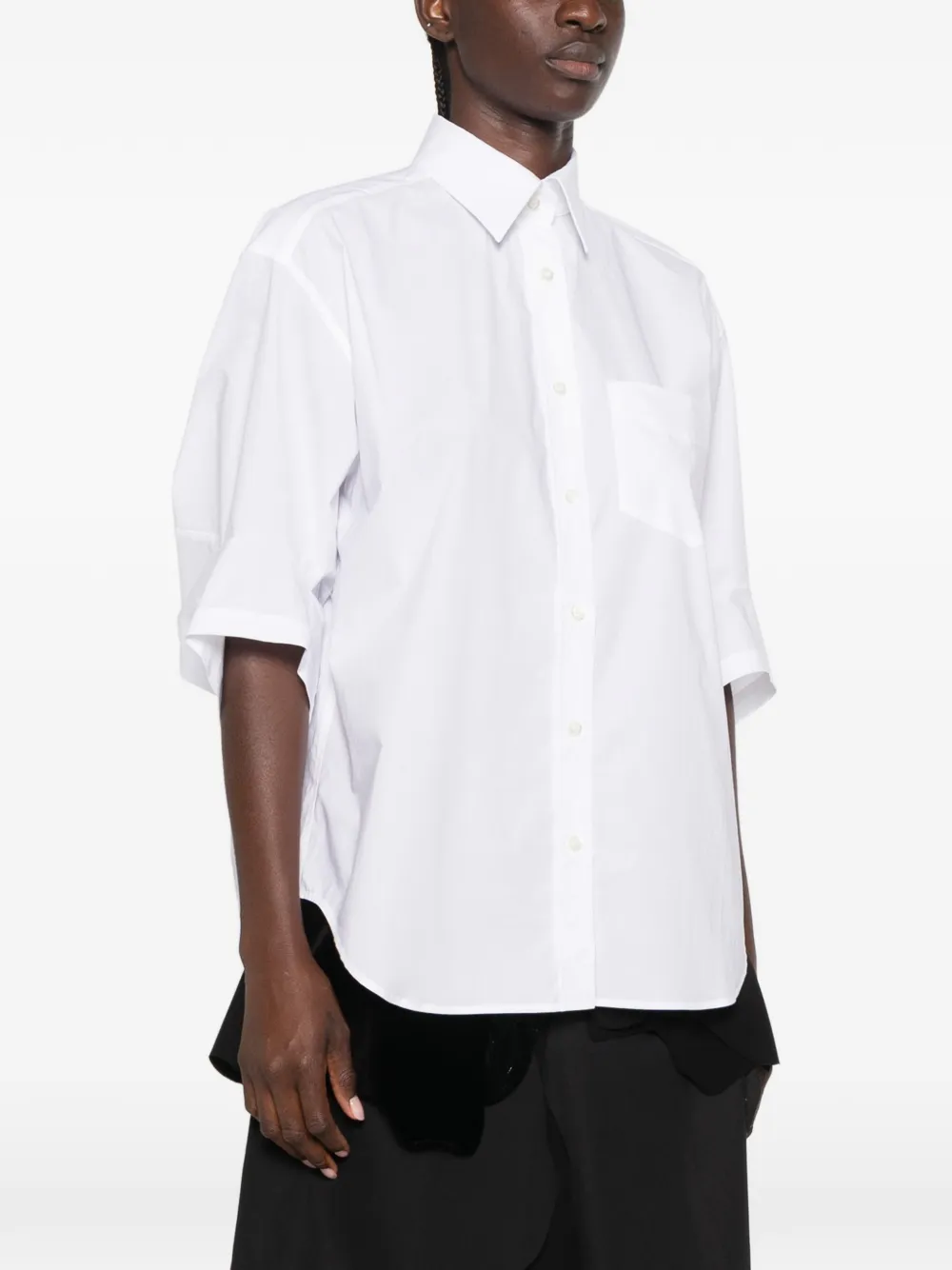 Moschino Overhemd met borstzak Wit