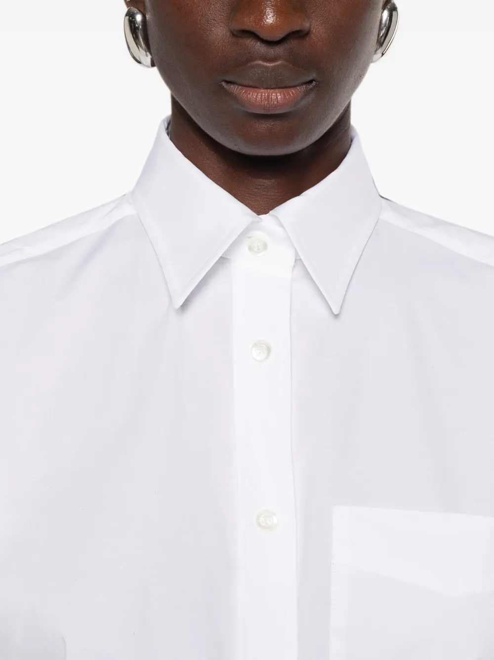 Moschino Overhemd met borstzak Wit
