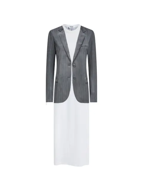Moschino printed organic cotton jersey dress