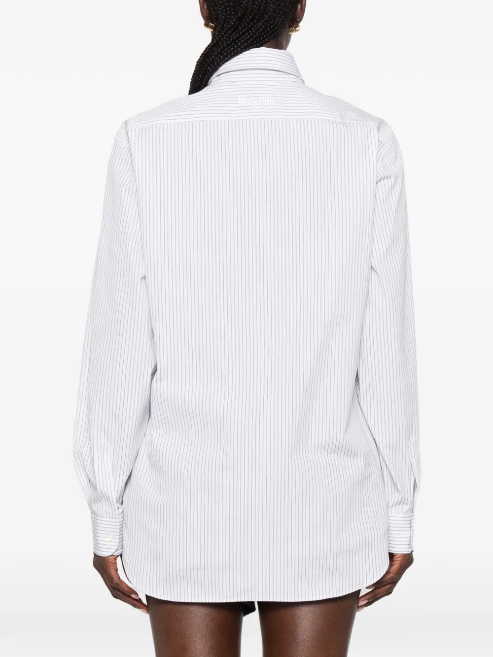 Moschino Overhemd met gestreept patroon Wit