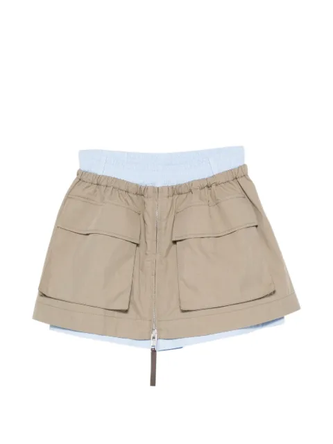 Moschino logo-patch pocket shorts