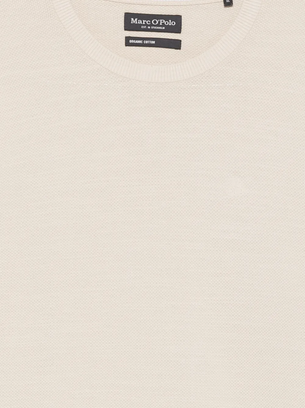 Marc O'Polo Trui met ronde hals Beige