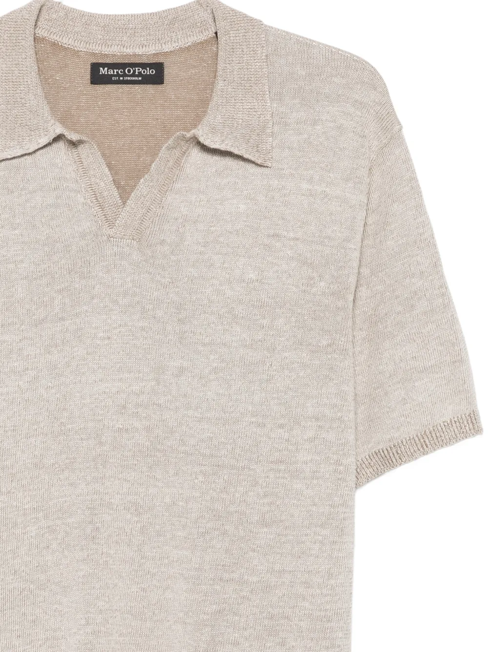 Marc O'Polo Top met korte mouwen Beige