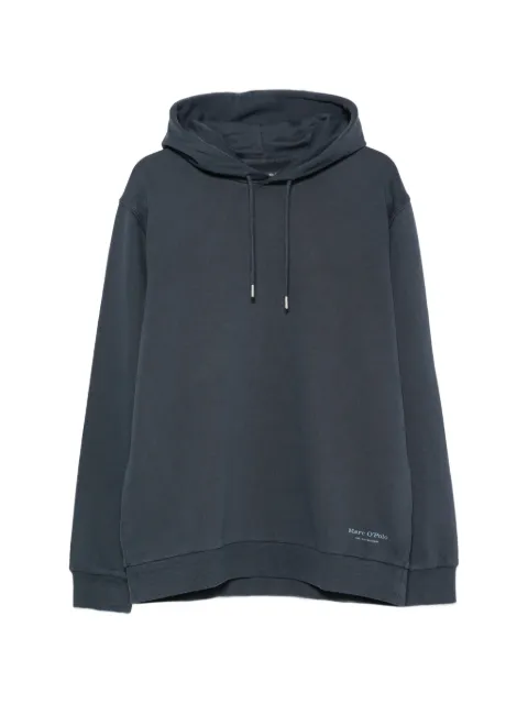 Marc O'Polo logo-print drawstring hoodie