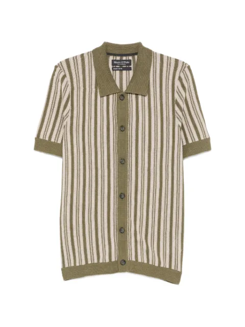 Marc O'Polo vertical-stripe knit shirt