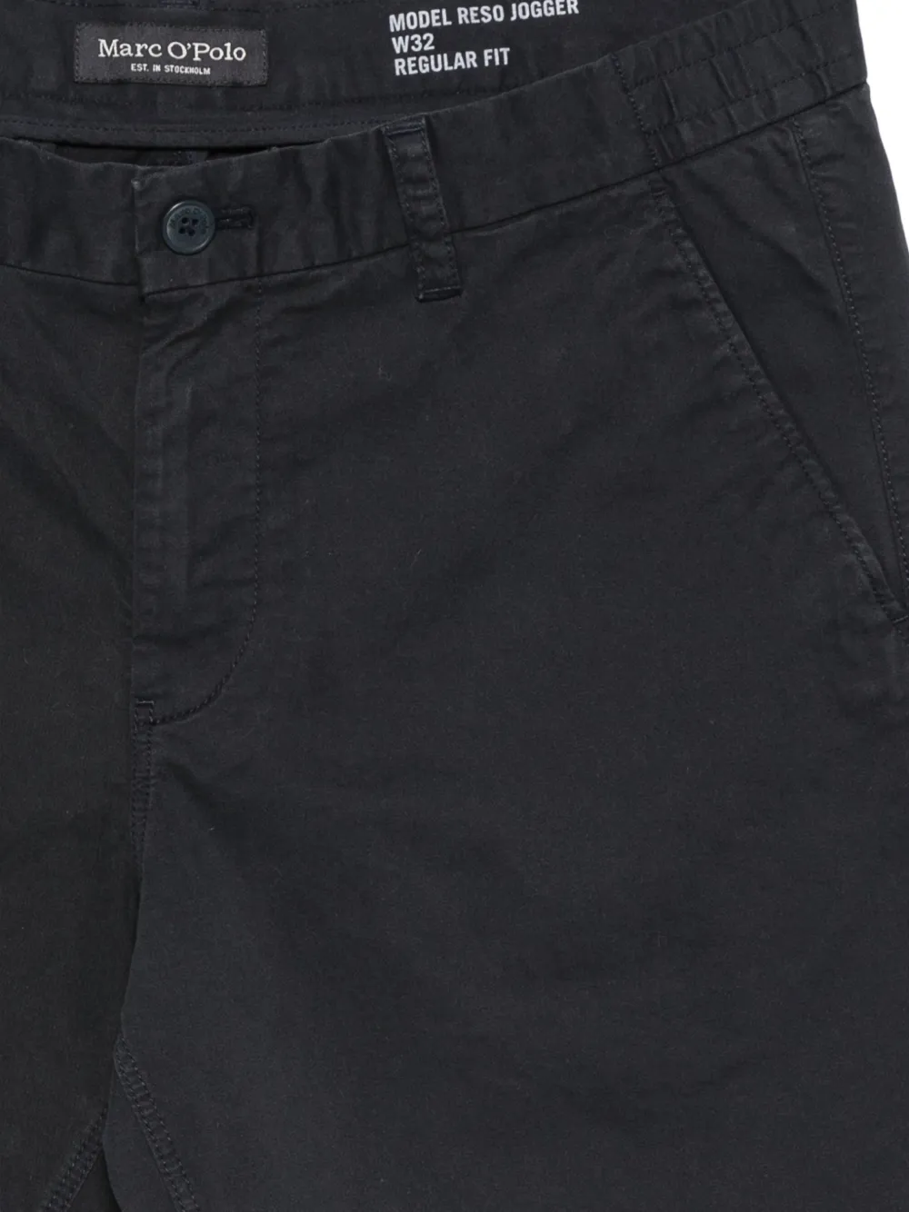 Marc O'Polo Reso Jogger chino shorts Blauw