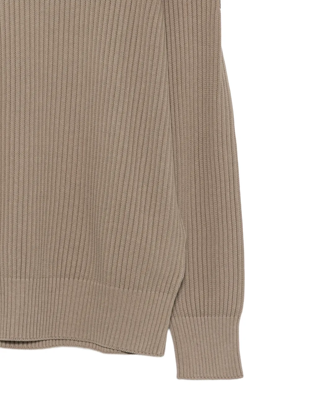 Marc O'Polo Ribgebreide trui Beige